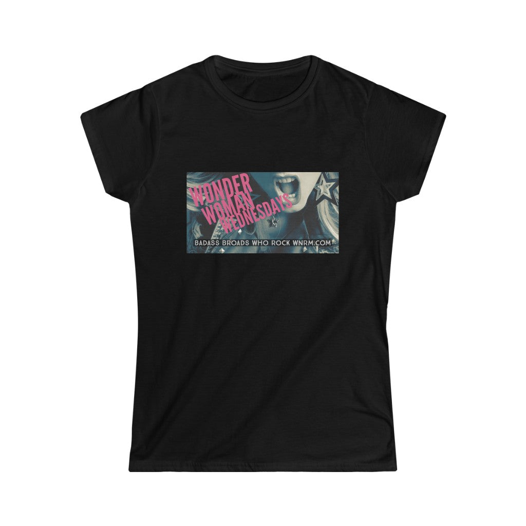 WWW Women's Softstyle Tee black with white background