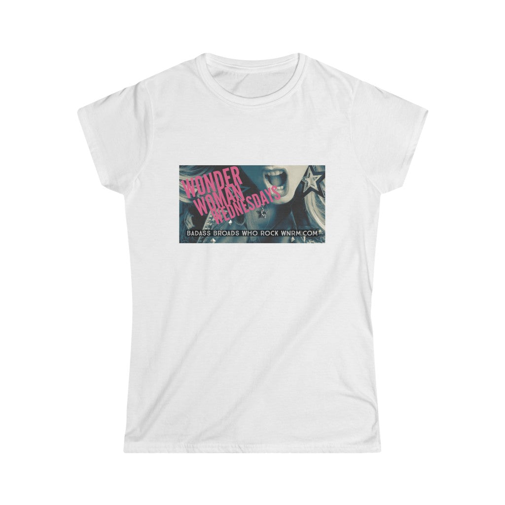 WWW Women's Softstyle Tee white with white background