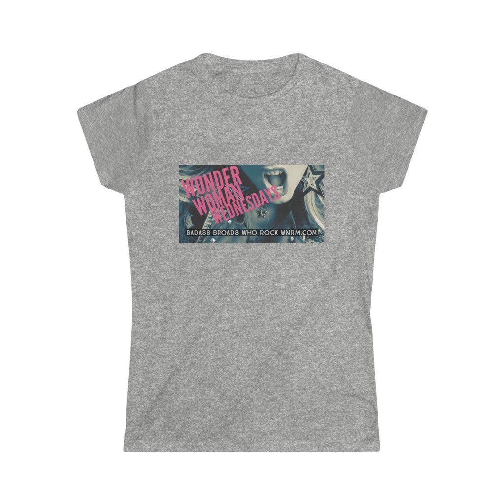 WWW Women's Softstyle Tee grey with white background
