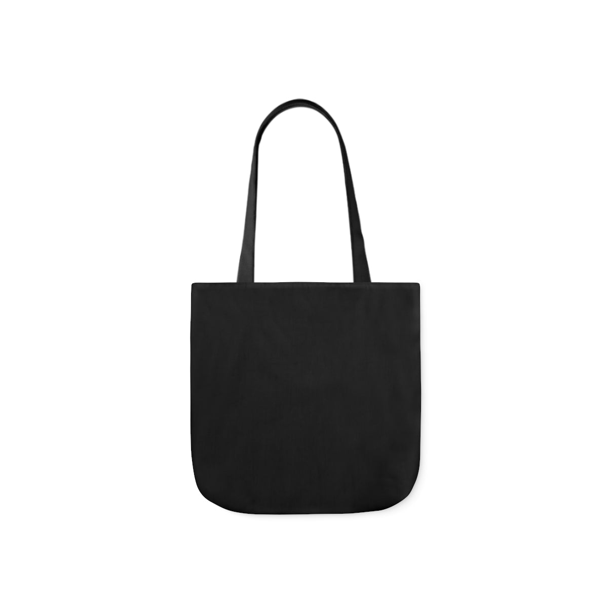 WNRM Loves You Polyester Canvas Tote Bag, back